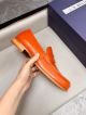 J.M.WESTON Man Orange Calfskin Business Leather Shoes 042858 (6)_th.jpg
